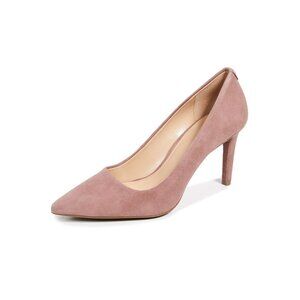 Michael Kors Suede Pointed Toe Pink Stiletto Heels Size 9.5